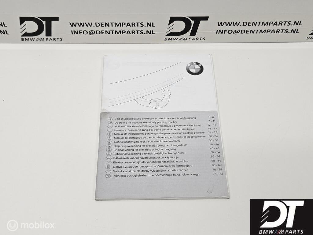 Handleiding trekhaak BMW X5 E70, Auto-onderdelen, Gebruikt, Ophalen of Verzenden, BMW, BMW