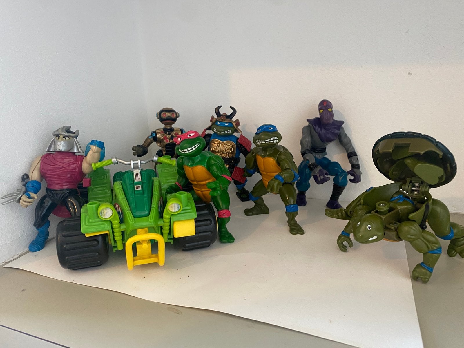 Verzameling TMNT laat 80’s & 90’s turtles, Verzamelen, Poppetjes en Figuurtjes, Ophalen of Verzenden, Zo goed als nieuw