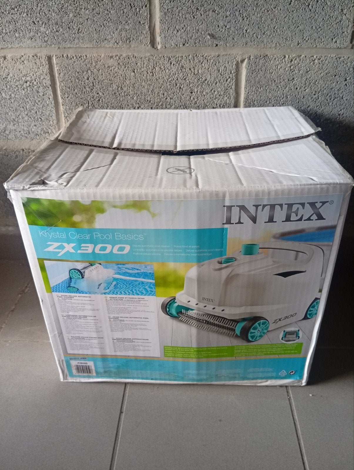 robot piscine, Enlèvement