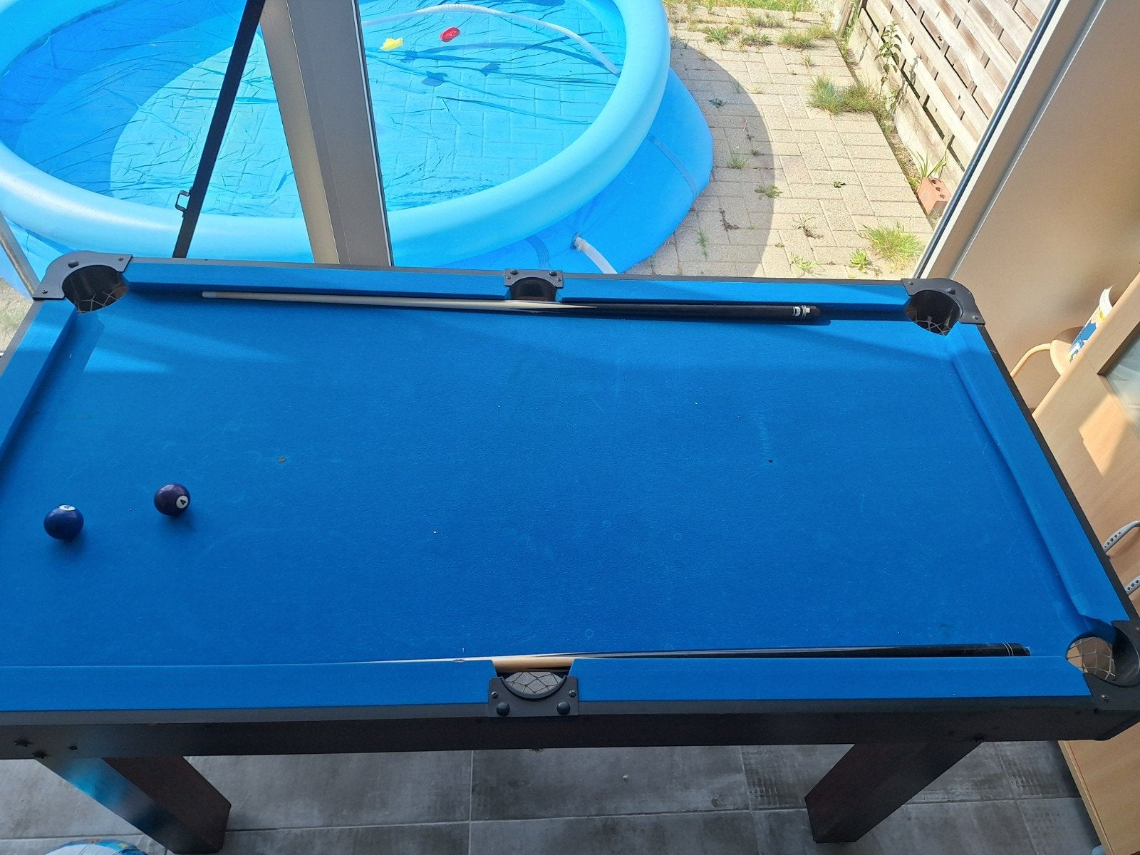 pooltafel, Sport en Fitness, Biljarten en Poolen, Ophalen, Pooltafel