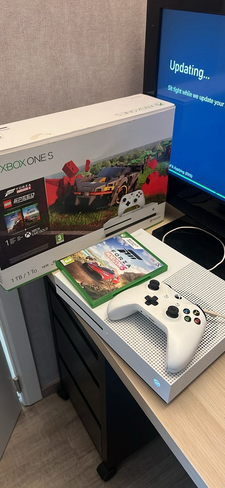 XBOX ONE S avec Forza Horizon 5, Enlèvement, Comme neuf, Xbox One
