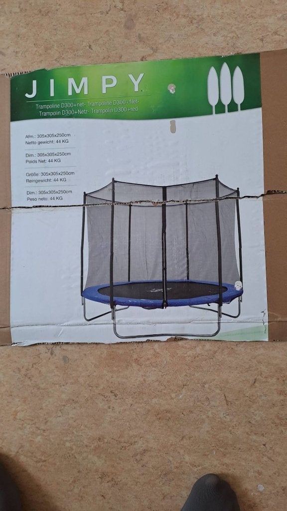 Jimpy Trampoline, Enfants & Bébés, Enlèvement, Comme neuf