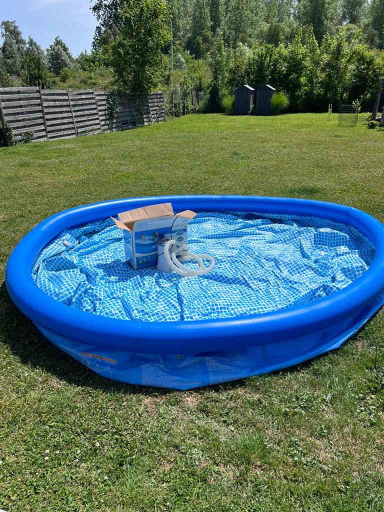 Intex zwembad, Ophalen, Gebruikt, Minder dan 80 cm, Opblaaszwembad