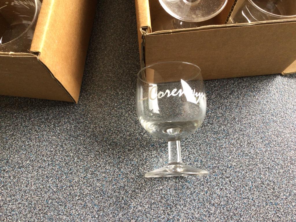 12 glaasjes Corenwijn (of porto), Ophalen, Nieuw, Borrel- of Shotglas