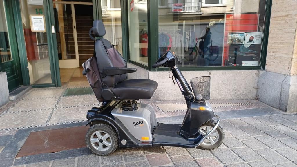 Scooter mobilet - Solo 3 met vernieuwde batterij 12/24, Diversen, Brommobielen en Scootmobielen, Overige merken, Gebruikt, Ophalen of Verzenden