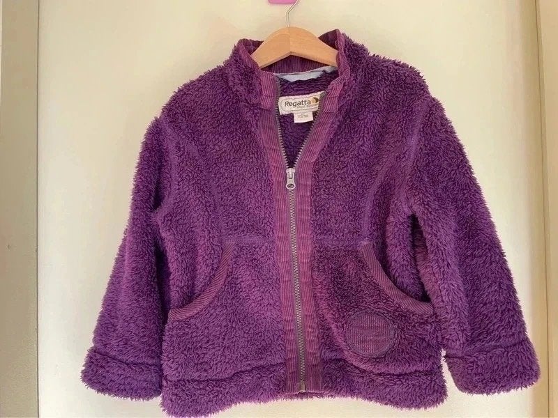 Cardigan, polaire, fille, mauve, Regatta , 3/4 ans (104 cm), Ophalen of Verzenden, Meisje