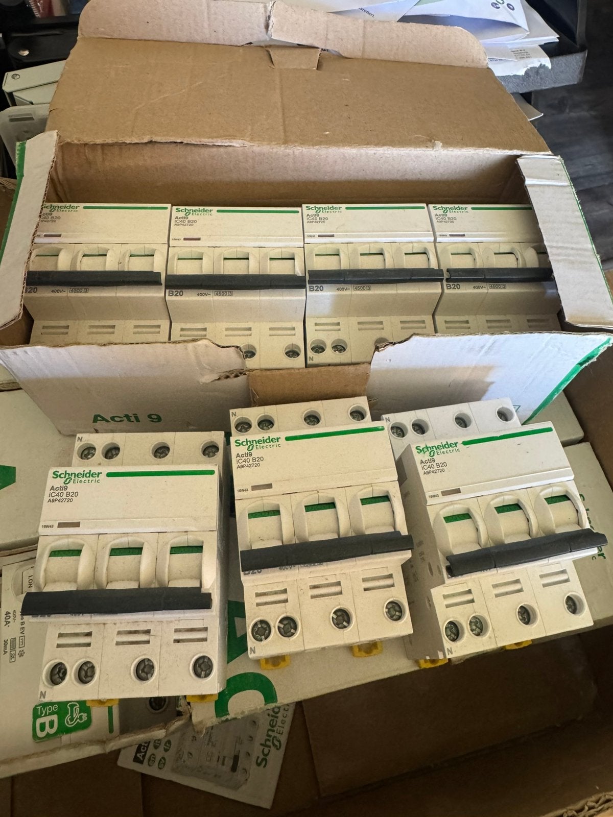 de Schneider Electric Acti9 iC40 (3P+N, 20A), Ophalen, Zo goed als nieuw, Schneider Electric, Schakelaar
