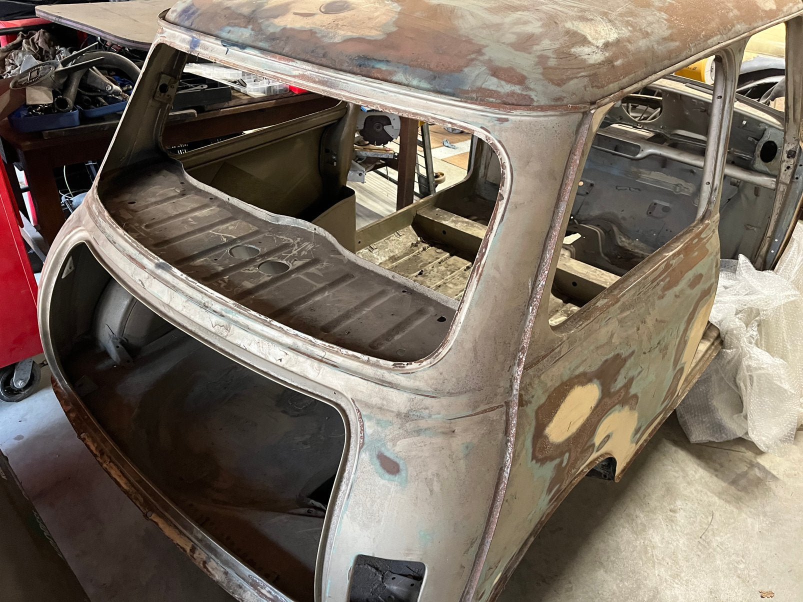 Austin mini project, Auto's, Automaat, Austin, Particulier, Te koop