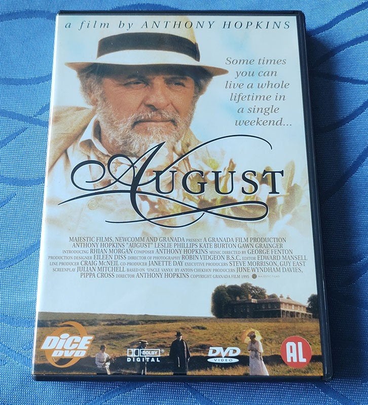 Anthony Hopkins DVD August (nieuw), Ophalen of Verzenden, Zo goed als nieuw