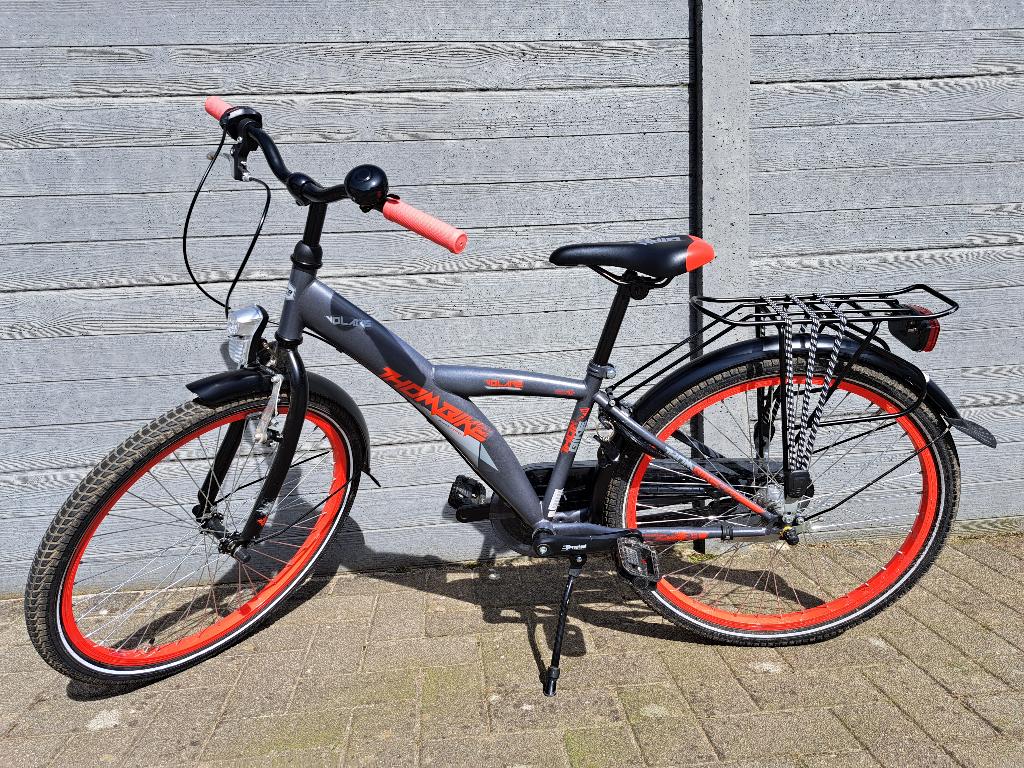 Sportieve Volare Thombike kinderfiets 24 inch, Fietsen en Brommers, Ophalen, Gebruikt, Velgrem, 20 inch of meer