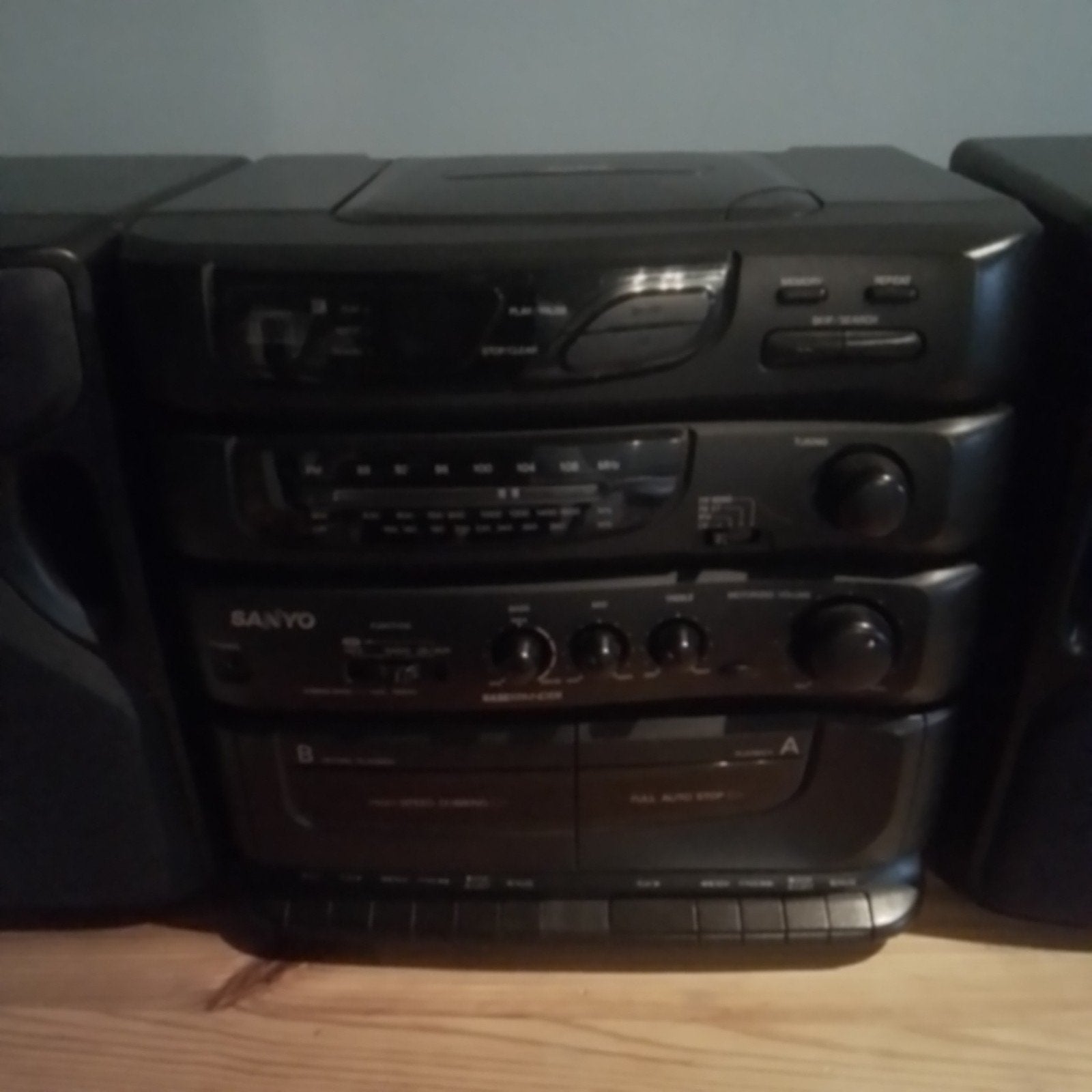 mini chaîne hi fi sanyo, Ophalen