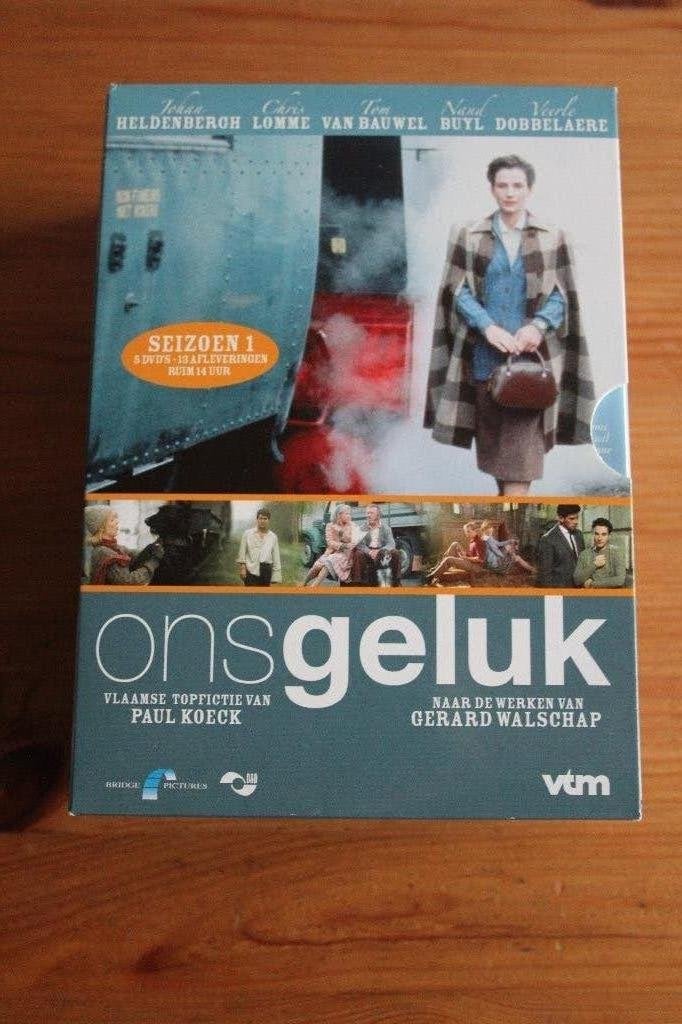 Ons geluk  seiz.1-2           Knappe Vlaamse dramaserie!, Cd's en Dvd's, Alle leeftijden, Drama, Seizoen 1, Zo goed als nieuw