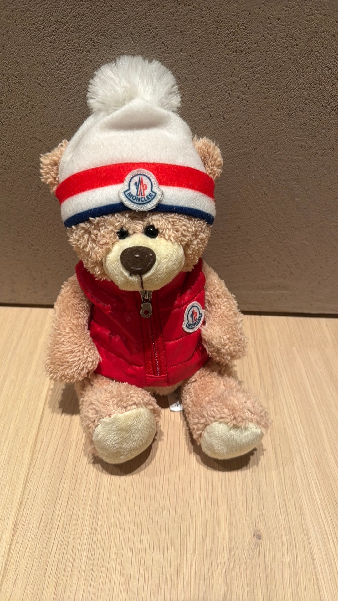 Knuffelbeer moncler, Kinderen en Baby's, Ophalen, Zo goed als nieuw