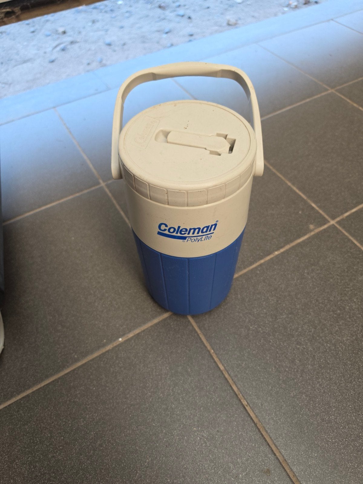 coleman polylite container thermos, Caravans en Kamperen, Ophalen of Verzenden, Gebruikt