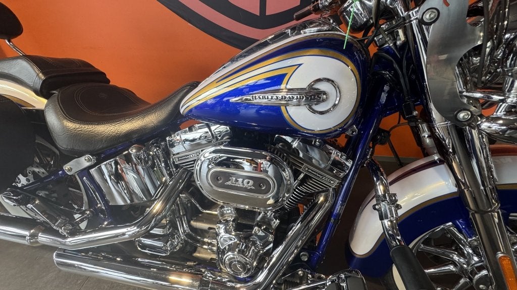 Harley-Davidson Chopper DELUXE CVO (bj 2014), Gebruikt, Overig, ABS, Handgeschakeld