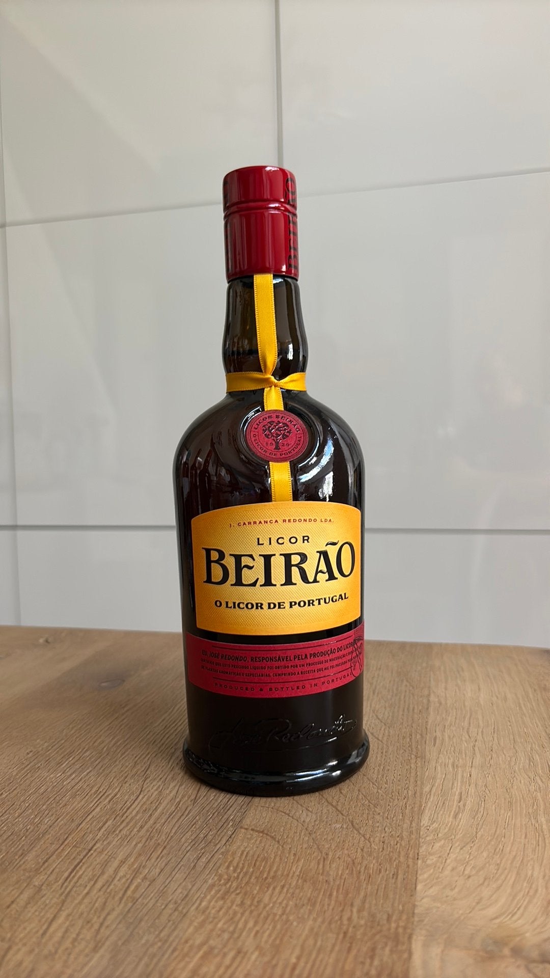 Fles van 70 cl nieuwe Licor Beirão, Verzamelen, Wijnen, Ophalen, Overige gebieden, Overige typen, Nieuw