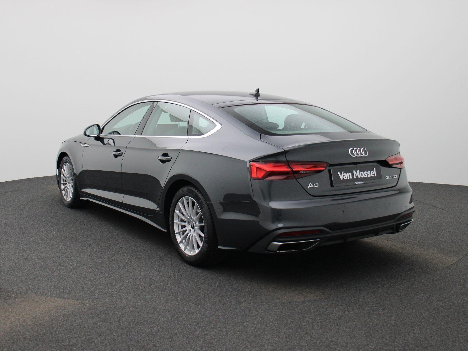 Audi A5 Sportback 30 TDI S tronic Business Edition, Autos, 100 kW, Argent ou Gris, Entreprise, 136 ch