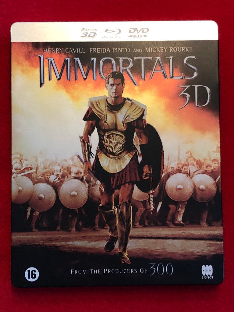 Immortals (Blu-ray Steelbook), Ophalen, Zo goed als nieuw, Film, Blu-ray