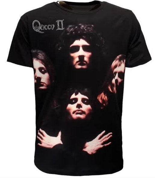 Queen t-shirt maat large Bohemian Rhapsody NIEUW, Ophalen of Verzenden, Nieuw, Maat 52/54 (L), Zwart