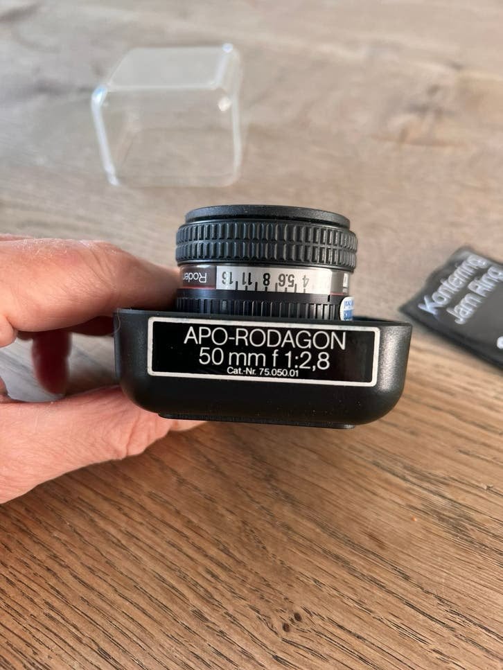 Rodenstock APO-Rodagon 50mm f/2.8 vergrotingsobjectief, Audio, Tv en Foto, Ophalen of Verzenden, Zo goed als nieuw