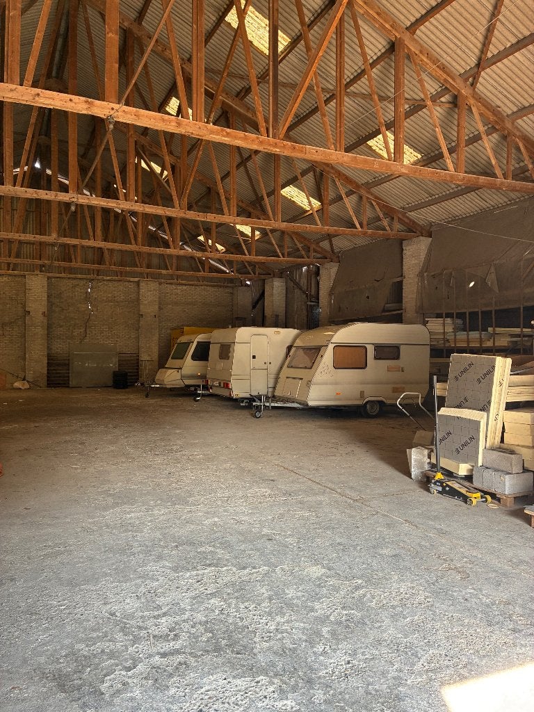 Winterkampeerlocatie voor caravans en stacaravans