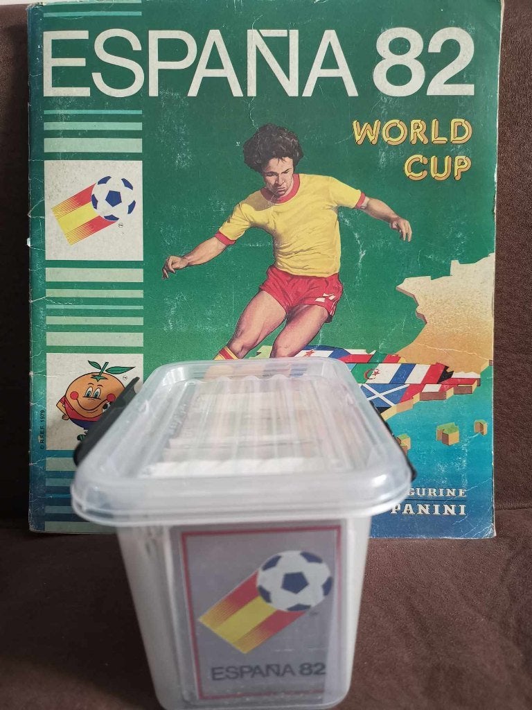 Panini ESPANA 82 belles récups, Collections, Enlèvement ou Envoi, Utilisé, Affiche, Image ou Autocollant