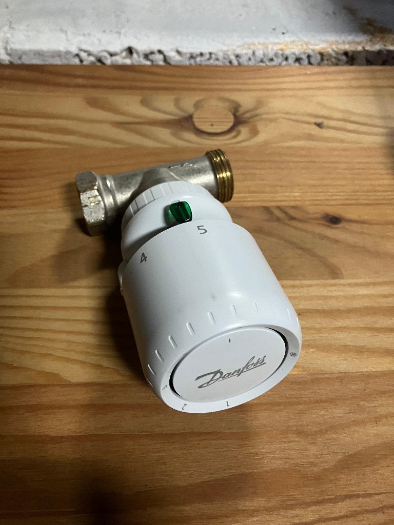 Vanne Thermostatique Danfoss, Moins de 60 cm, Enlèvement, Utilisé, Radiateur