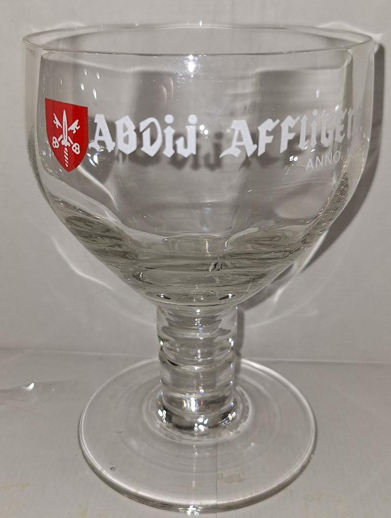 Affligem, abbaye d'Affligem, rouge vif, verre trappiste, Collections, Enlèvement ou Envoi, Comme neuf, Verre à bière