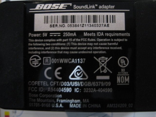 Soundlink Bose, TV, Hi-fi & Vidéo, Enceintes, Télécommande, Enlèvement, Bose