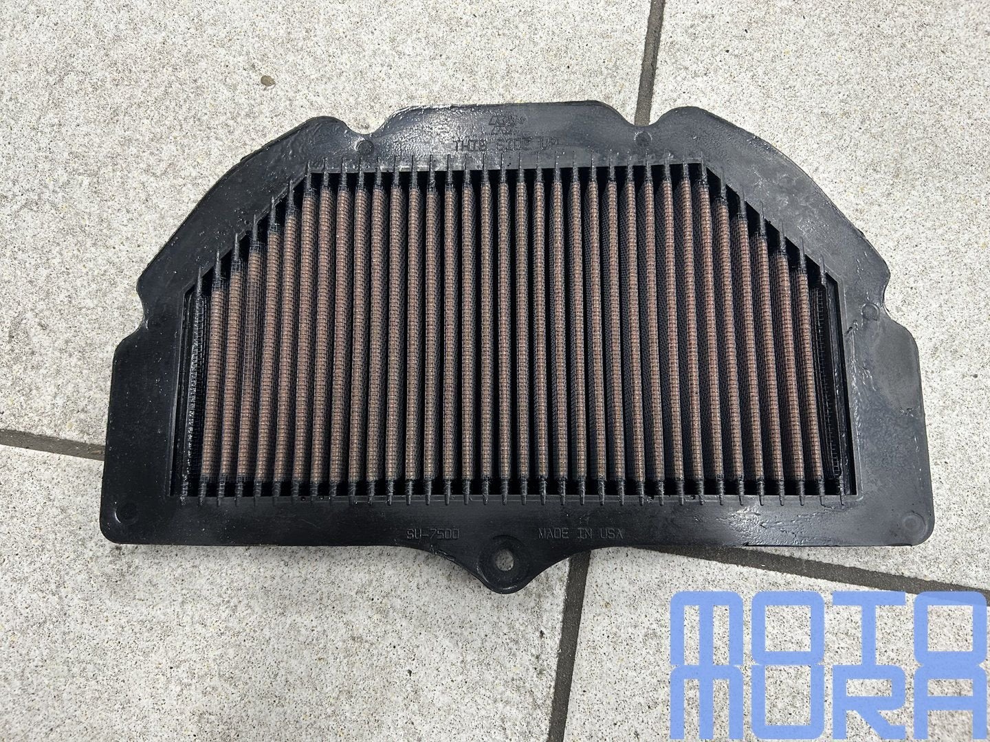 K&N luchtfilter voor Suzuki GSXR 600 750 K1 2000 - 2003 GSX-, Gebruikt, -, -, Ophalen of Verzenden