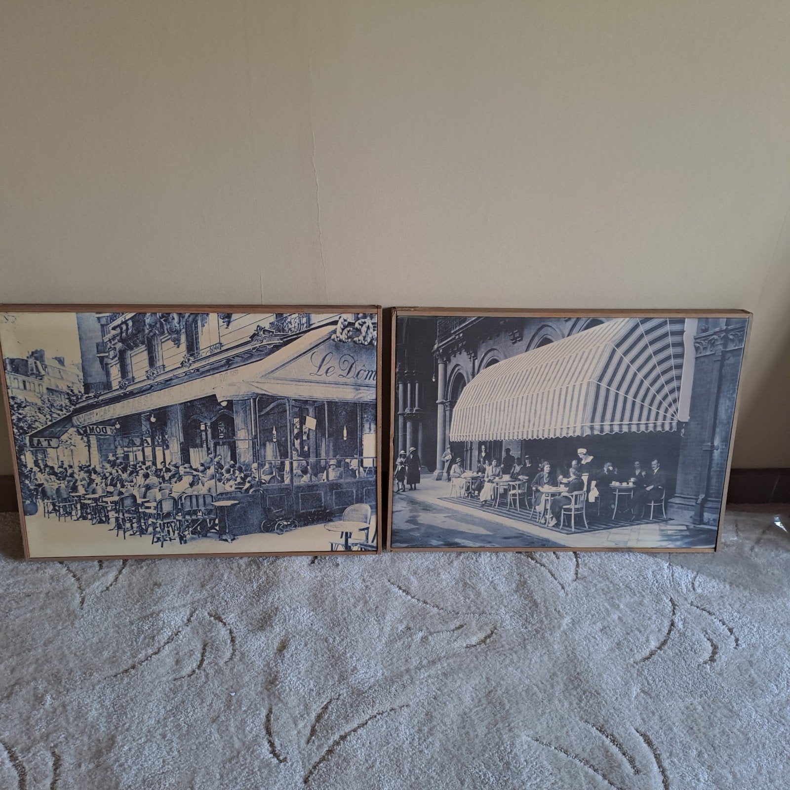 2 oude kaders, Ophalen