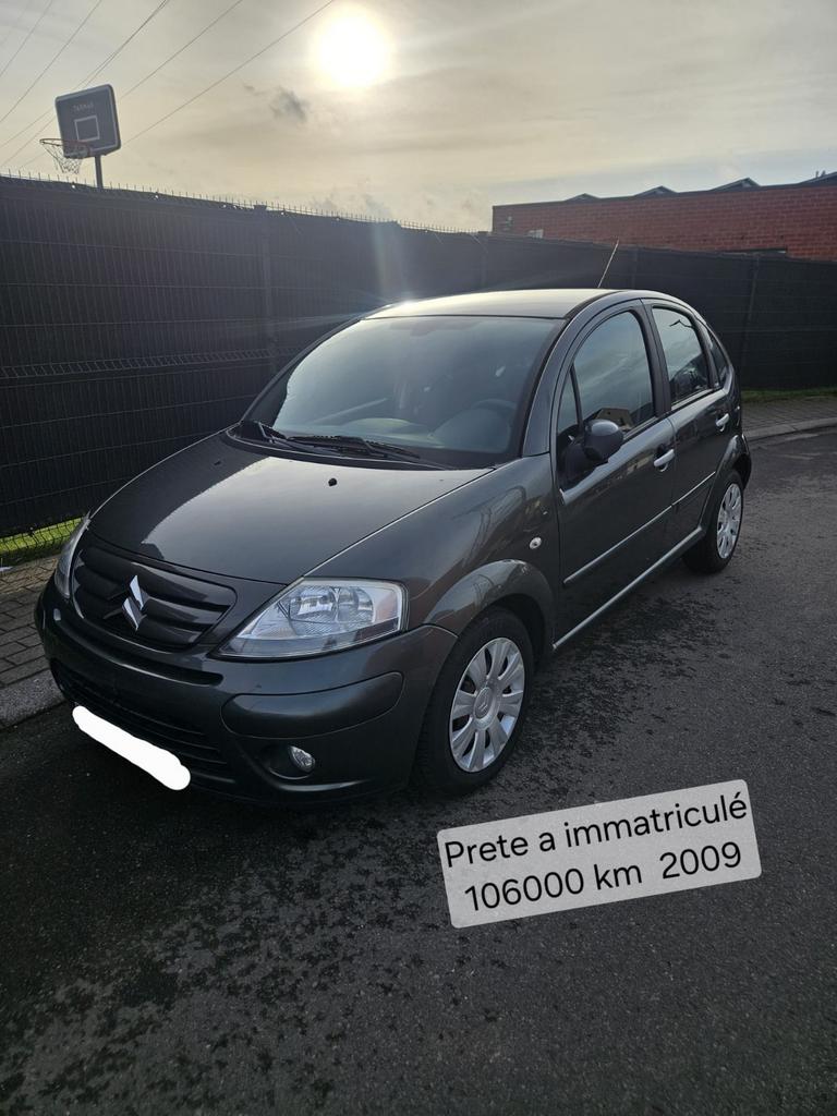 Prete a immatriculé 106 000 km Citroen C3 2009 1.4 essence, Achat, Boîte manuelle, Particulier, Cruise Control