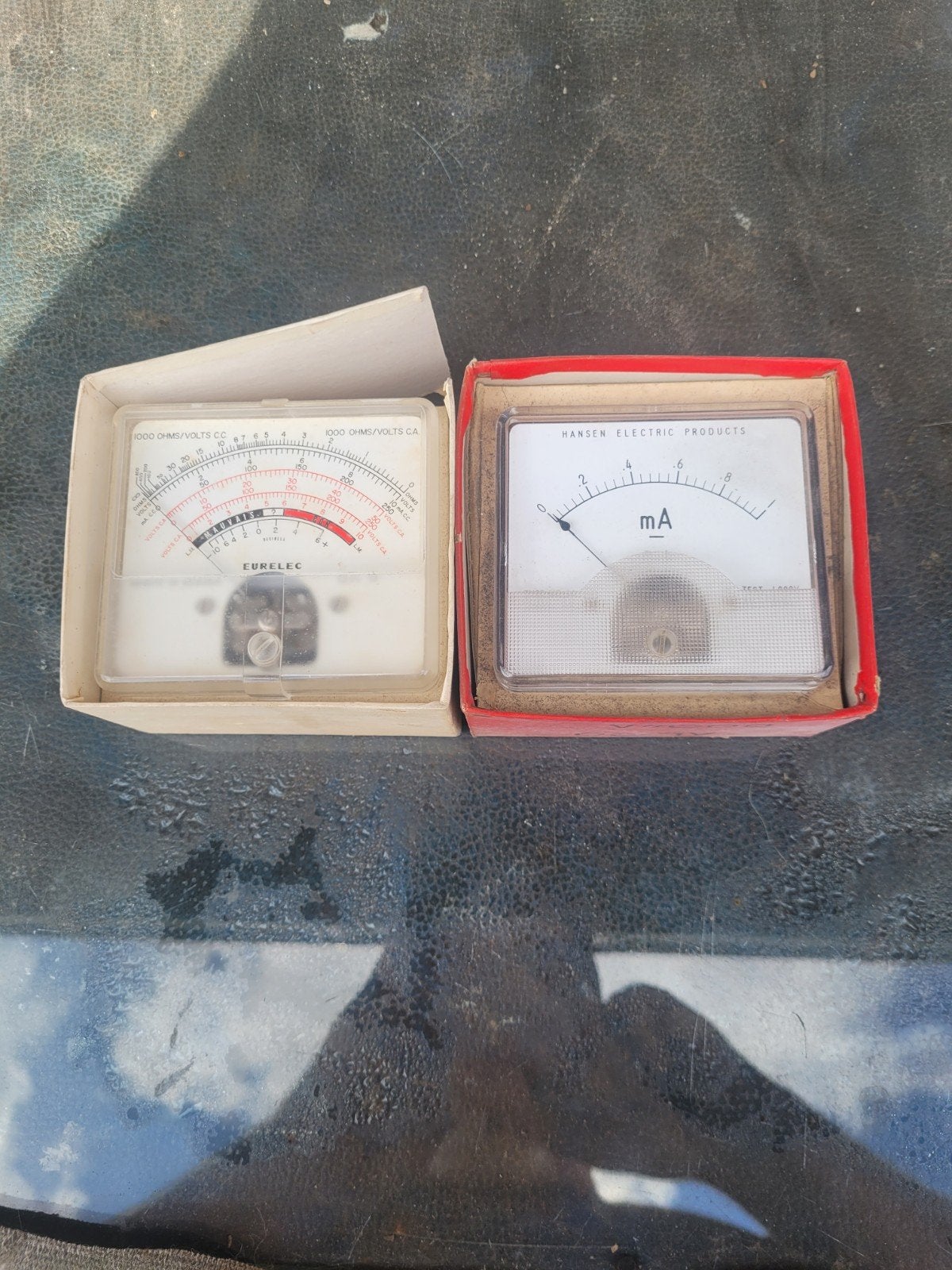 volt en amperemeter, Doe-het-zelf en Bouw, Ophalen