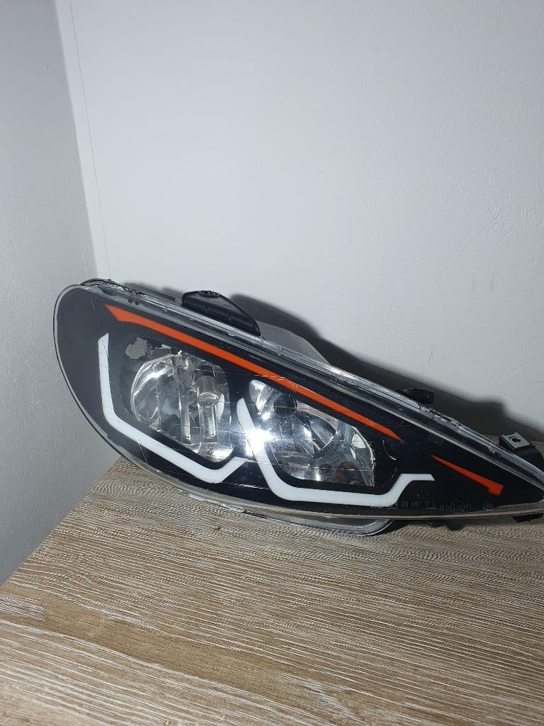 Peugeot 206 Led koplampen bmw look, Ophalen of Verzenden