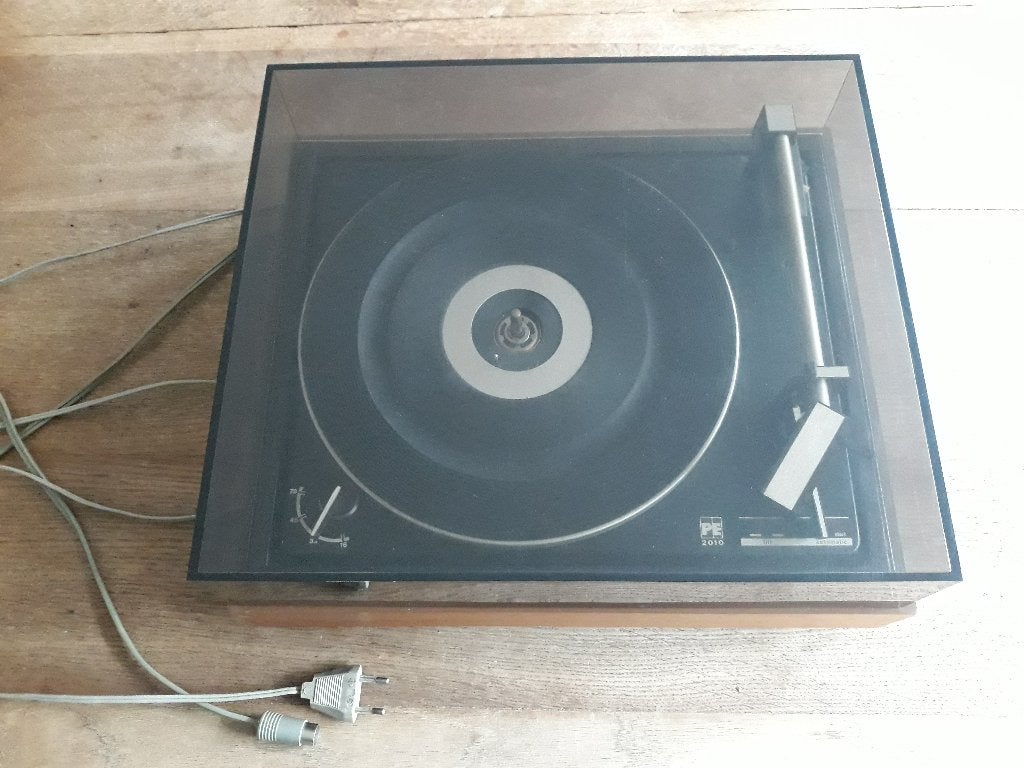 Vintage platenspeler PE 2010 T 2, Audio, Tv en Foto, Platenspelers, Gebruikt, Automatisch, Platenspeler, Ophalen
