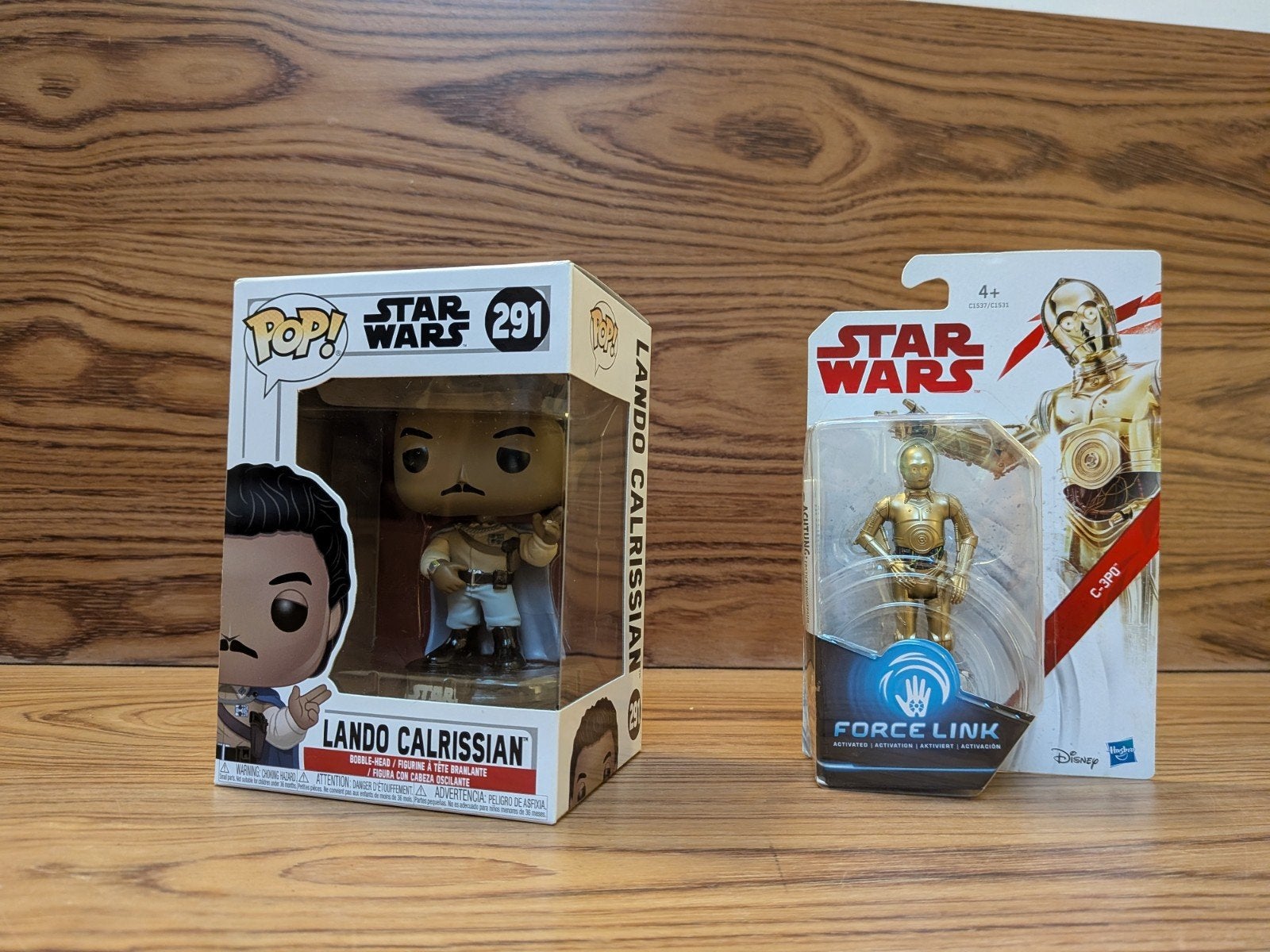 star wars collection set (C-3PO, Lando calrissian funko), Verzamelen, Ophalen of Verzenden, Zo goed als nieuw