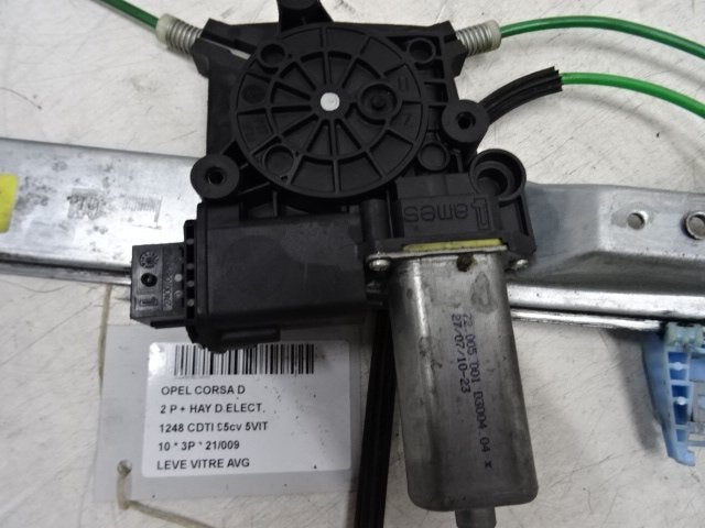 MOTEUR LEVE VITRE ELECTRIQUE AVANT GAUCHE Opel Corsa D, Opel, Opel Automobile GmbH, Utilisé, Avant