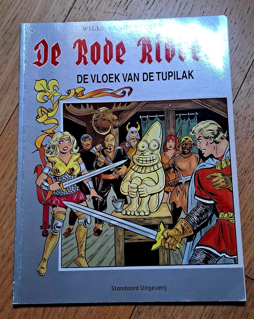 De Rode Ridder 197: De Vloek van de Tupilak, Boeken, Willy Vandersteen, Eén stripboek, Ophalen of Verzenden, Zo goed als nieuw
