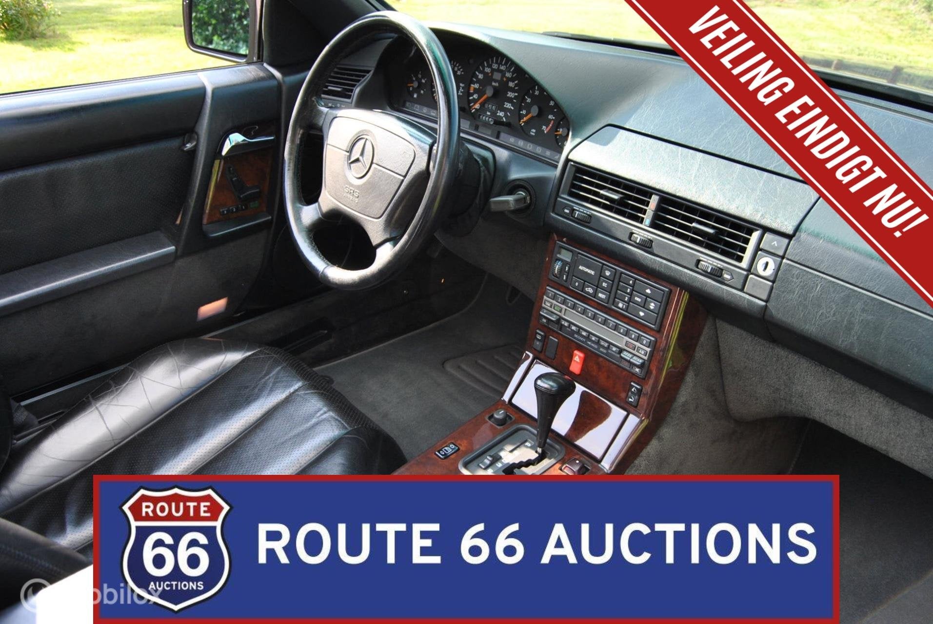 Mercedes-Benz 300 SL | Route 66 Auctions, Auto's, Zwart, Mercedes-Benz, Bedrijf, Handgeschakeld