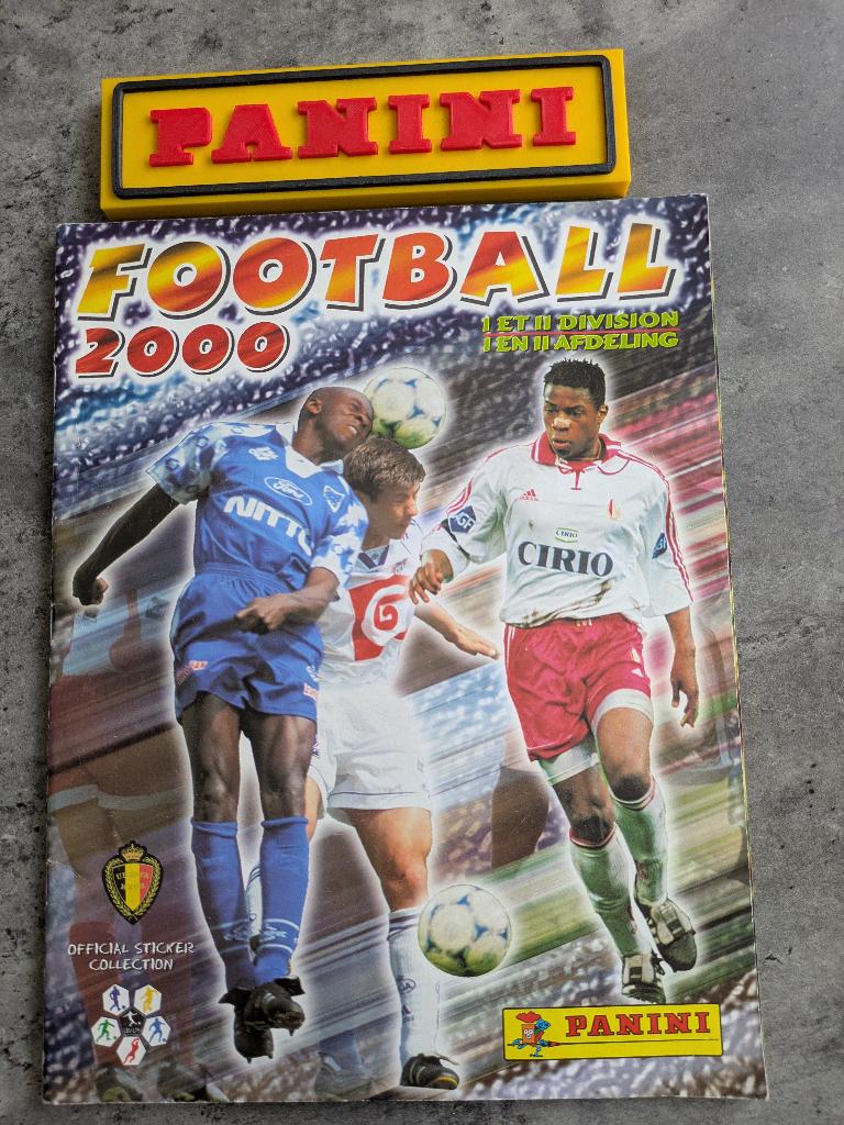 ALBUM AUTOCOLLANT PANINI FOOTBALL 2000  foot COMPLET 501X, Enlèvement ou Envoi, Comme neuf, Autocollant