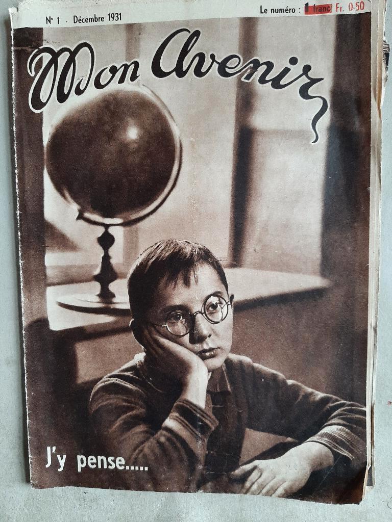 Mon Avenir Journal Préjociste (geïllustreerd), Boeken, Tijdschriften en Kranten, Gelezen, Krant, Ophalen