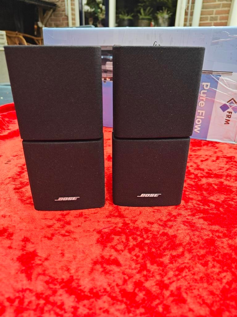 Bose Dual luidsprekers 2x zwart, Ophalen of Verzenden, Bose