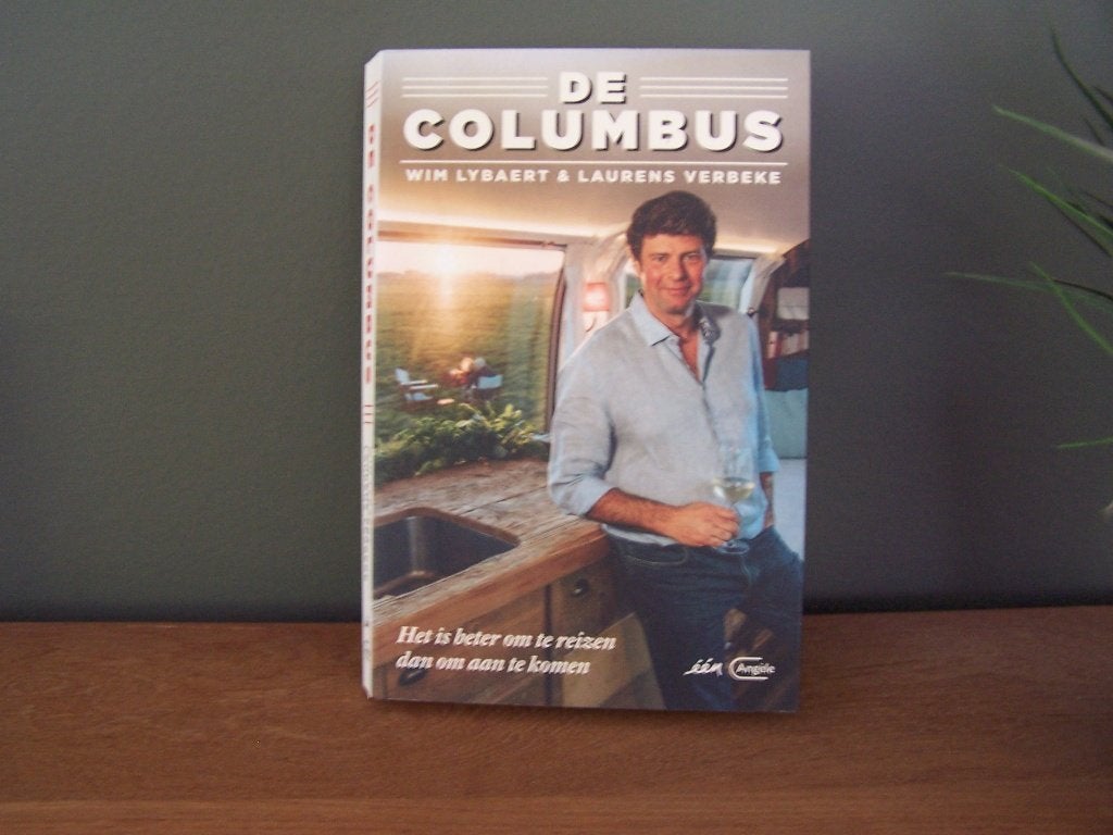 De Columbus – Wim Lybaert - 2019, Boeken, Biografieën, Zo goed als nieuw, Film, Tv en Media, Ophalen of Verzenden