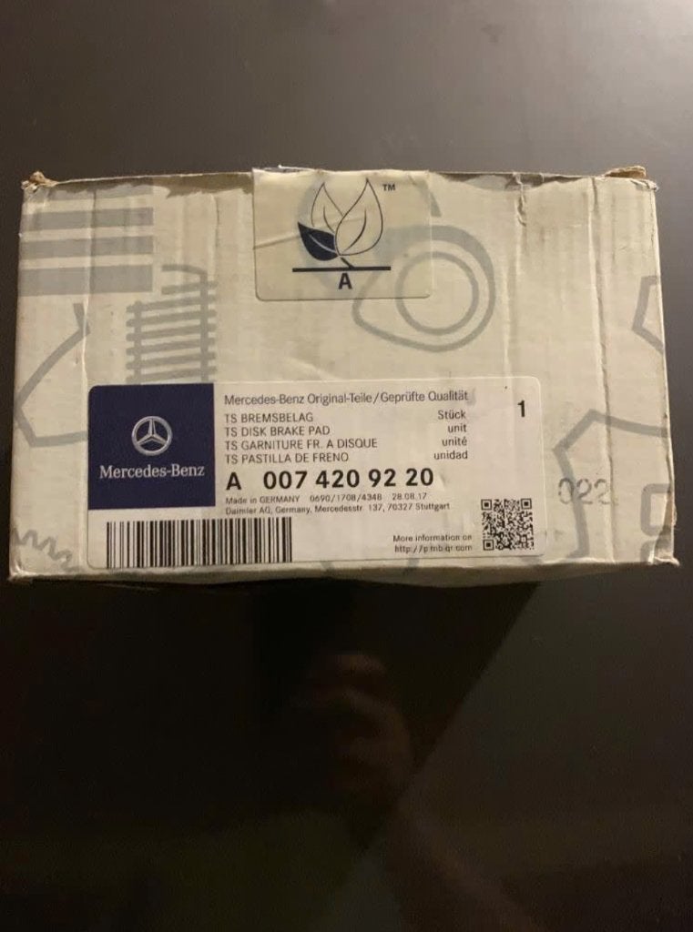 Plaquettes de frein Mercedes w204, Enlèvement, Neuf, Mercedes-Benz