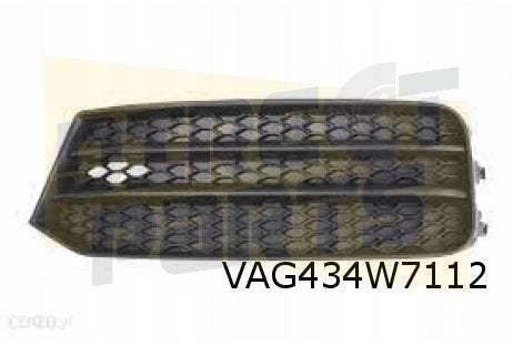 Audi A1 (1/15-11/18) voorbumpergrille Rechts (-ml) (9B9 sati, Neuf, -, Audi, -