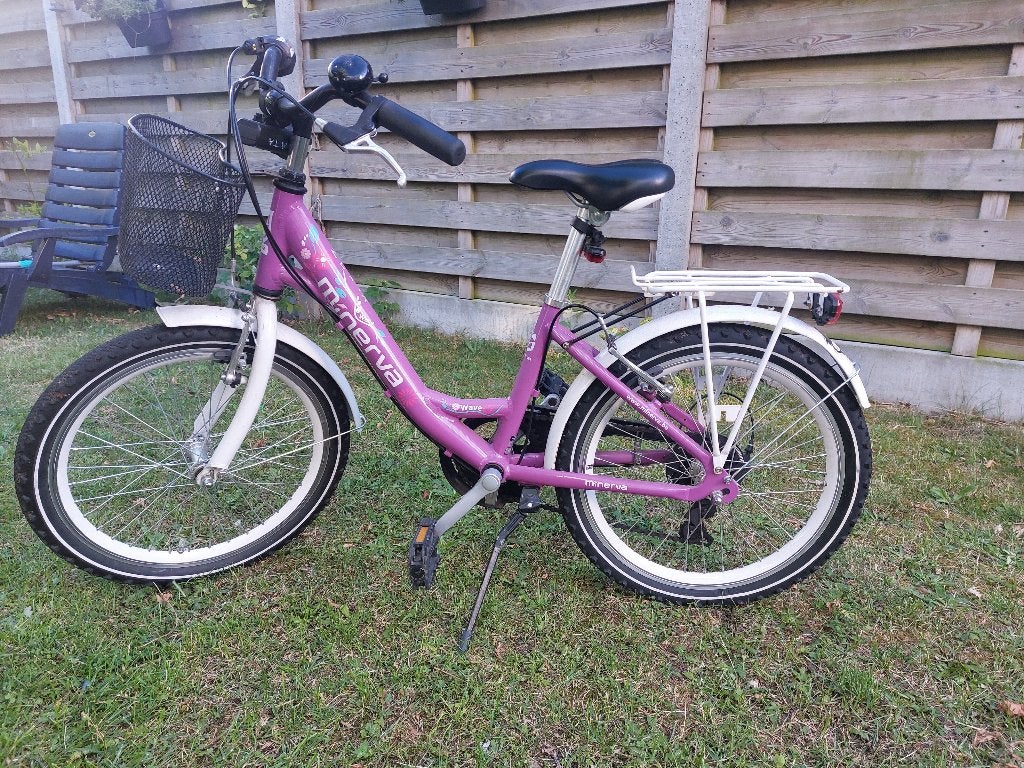 Kinderfiets, Fietsen en Brommers, Ophalen, Zo goed als nieuw, 20 inch, Minerva