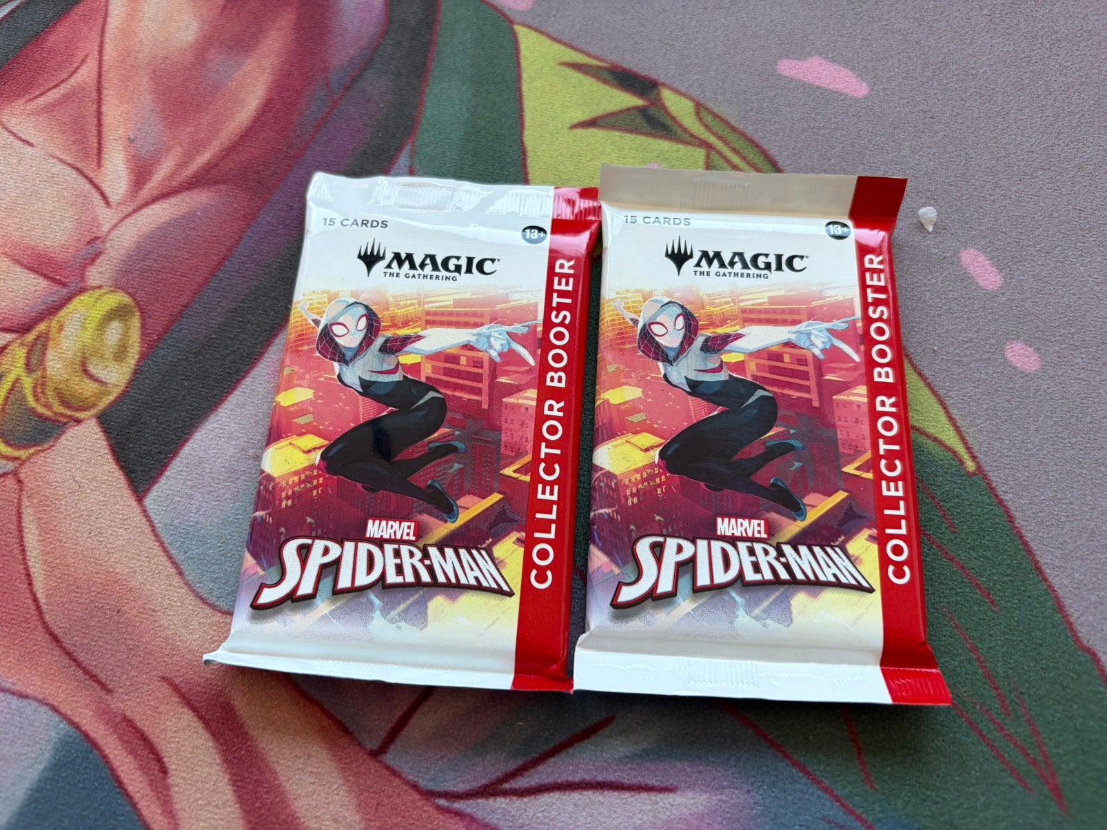 1x MTG Marvel Spider-Man Collector Booster Pack 15 Cards, Hobby en Vrije tijd, Verzamelkaartspellen | Magic the Gathering, Ophalen of Verzenden
