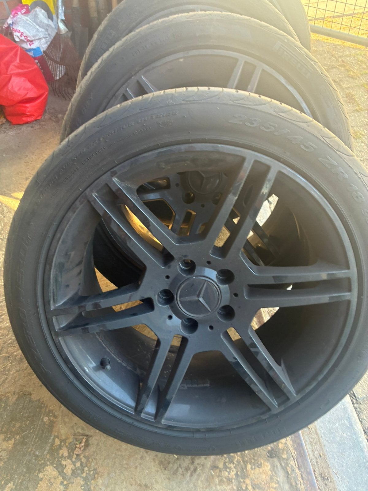 4 velgen 18 inch mercedes vito, Auto-onderdelen, Banden en Velgen, Ophalen, 18 inch, Velg(en)
