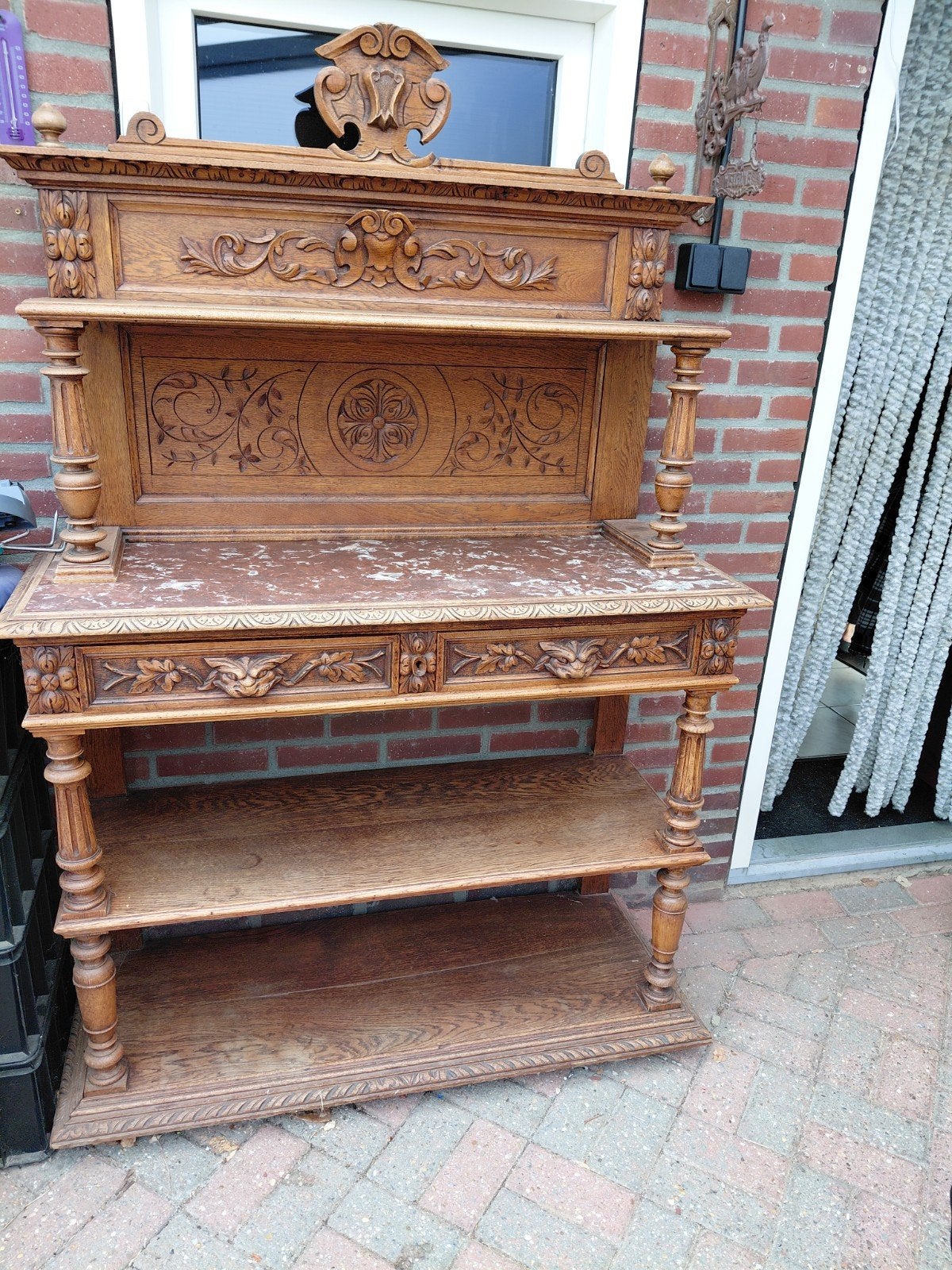 Antiquités, buffet, vaisselier, armoire à hibou,, Enlèvement