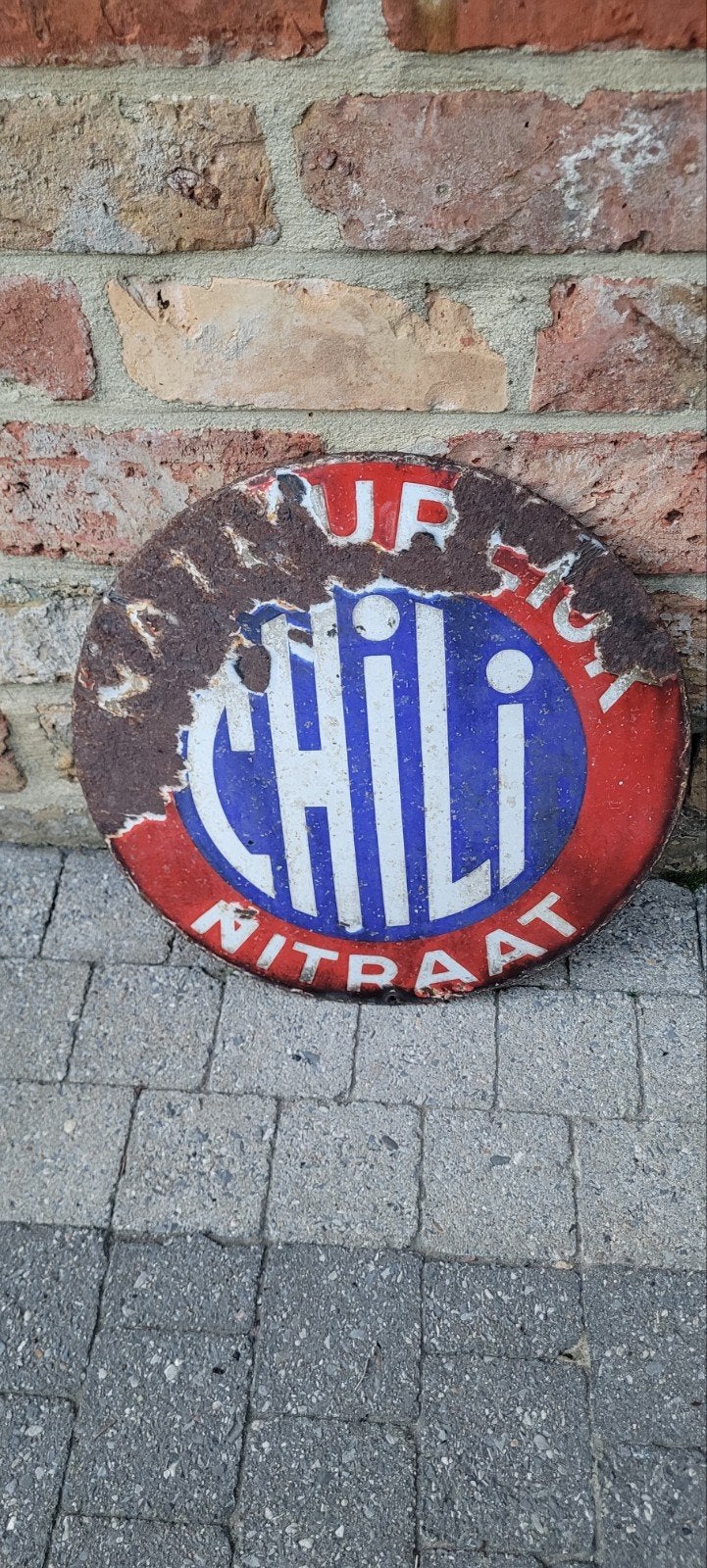 emaille bord chili, Enlèvement